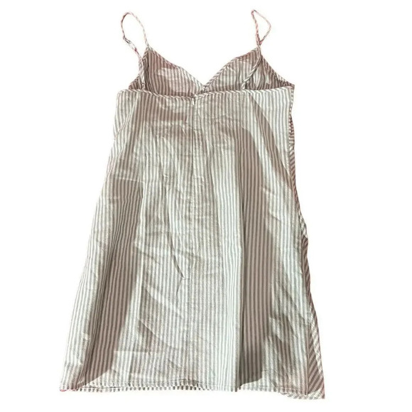 Alatr'd‎ State Green and White Striped Dress Size Large - Picture 4 of 5